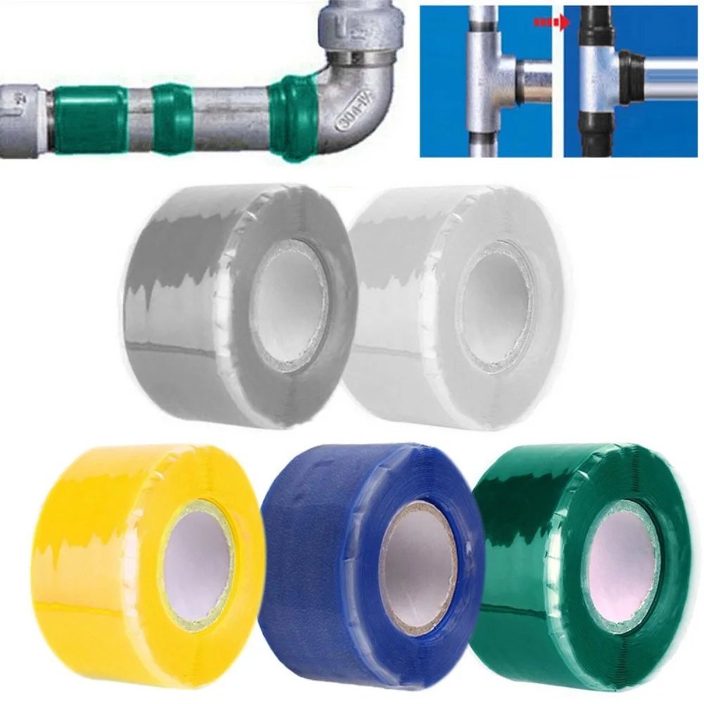 25mm*1m Super Strong Waterproof Stop Leaks Seal Repair Performance Silicone Adhesive Insulating Duct Tapes