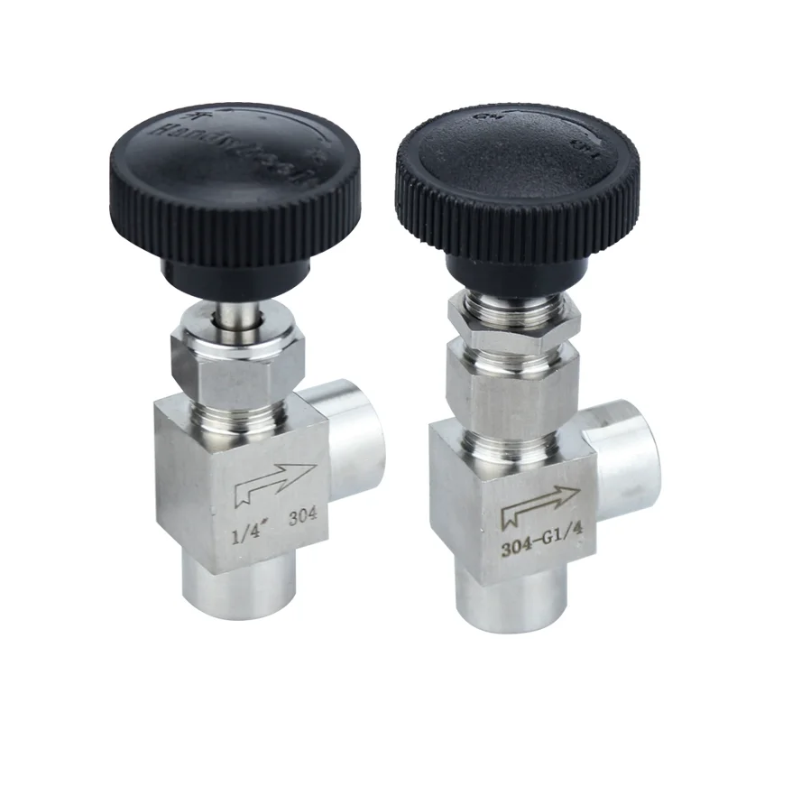 

Запорный игольчатый клапан из нержавеющей стали 304, 1/8 дюйма, 1/4 дюйма, 3/8 дюйма, 1/2 дюйма, переборка, прямоугольная внутренняя резьба BSP SS304 для воды, газа, масла