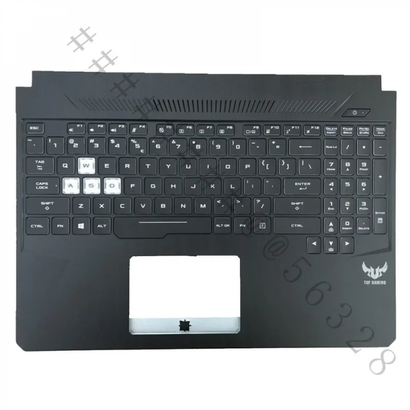 AZ+8Pin RGB Backlit Keyboard Palmrest C Shell For ASUS TUF FX505D FX505DY FX505DD FX505DT Gaming Laptop Upper Case Replacement