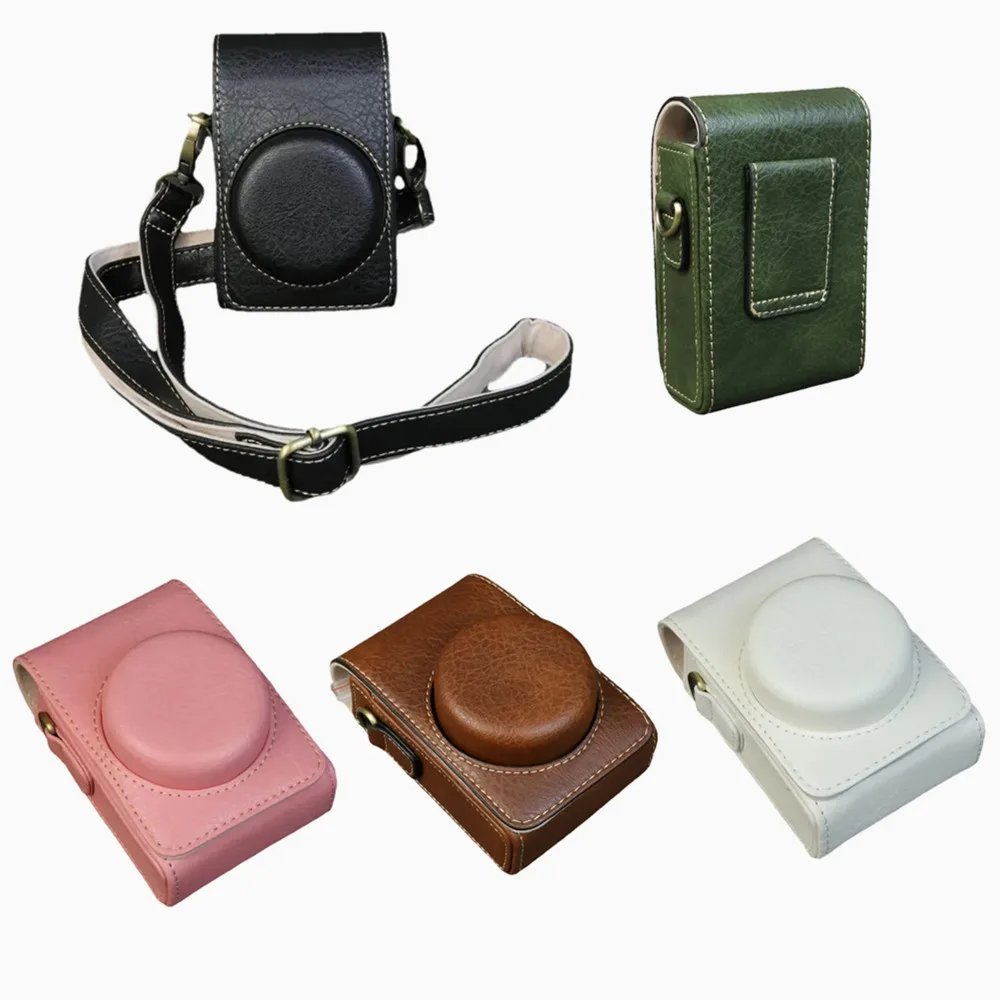 PU Case Cover Bag for Sony ZV1 RX100 II III IV V VI VII Canon PowerShot SX710 SX720 SX730 SX740 HS G9X RICOH GR II GR III Camera