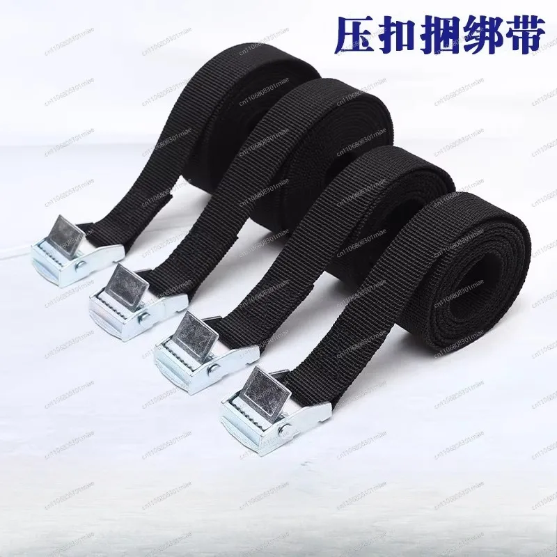 5/10 Pcs 1M Heavy Duty Ratchet Tie Down Straps Metal Buckle Cargo Lashing Strap for Car Motorcycle Bike Luggage Tow Rope