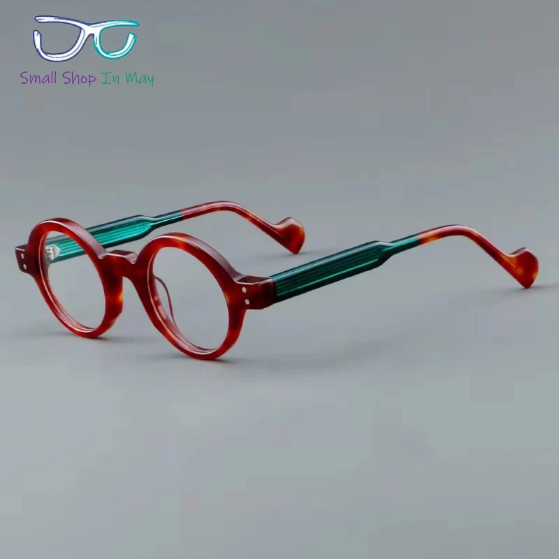 

Classic plate glasses retro is round frame personality fashion trend men and women can be matched with myopia presbyopia