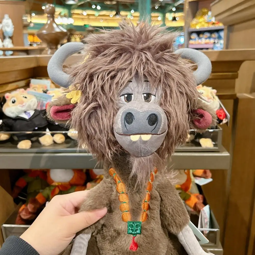 Plush Toy (Doll) of "Sharpie the Yak" (a character) from Zootopia in Shanghai Disneyland — A Birthday Gift/Souvenir for Children view 3
