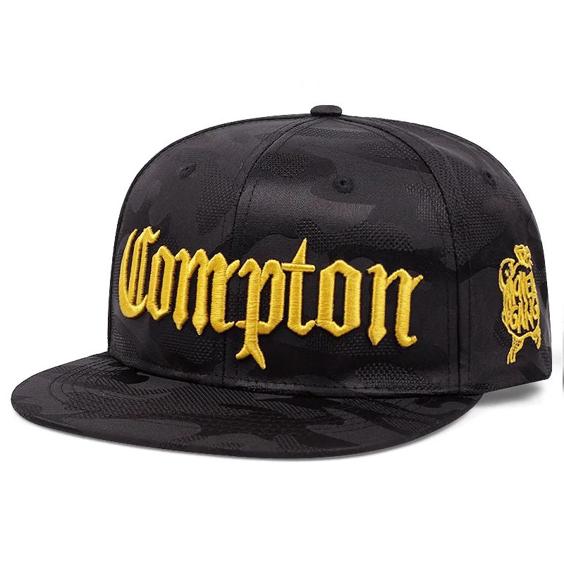 Fashion COMPTON Embroidery Trucker Hat Unisex Baseball Caps for Women Men Sport HipHop Knight Caps Snapback Hat Gorras Hombre