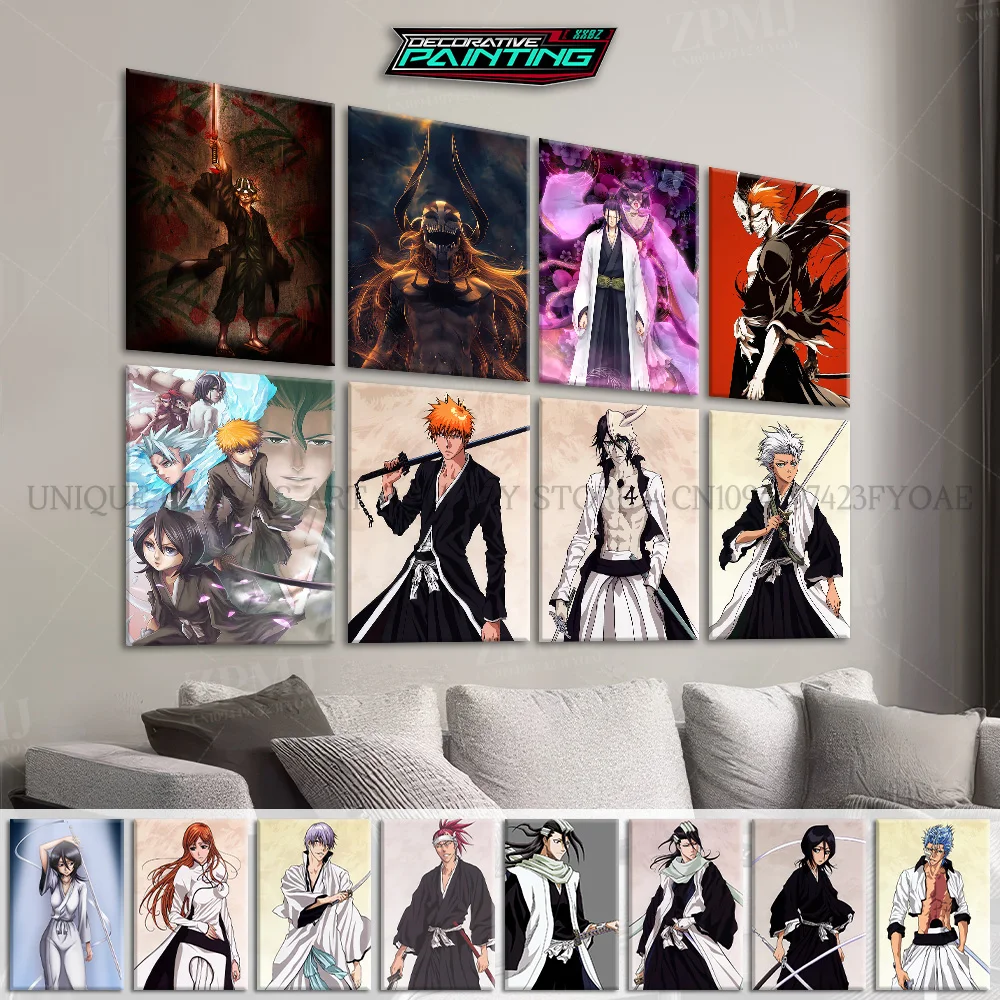 

Anime Bleach Figures Ishida Uryuu Home Decor Canvas Picture Hot Blooded Wall Art Paintings Print Poster Living Room No Framework