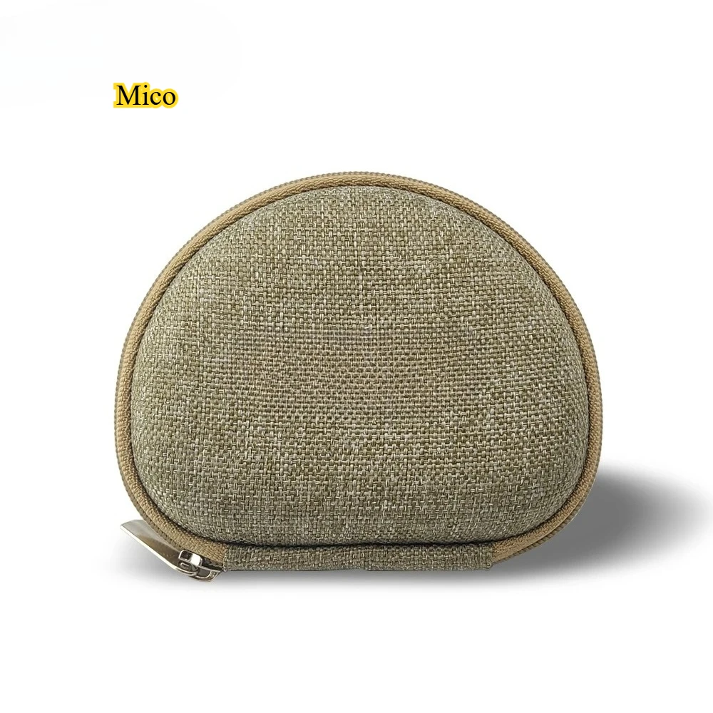 

Multifunctional Headphone Storage Bag | Hard Protective Case with Zipper for Earbuds & Small Accessories
