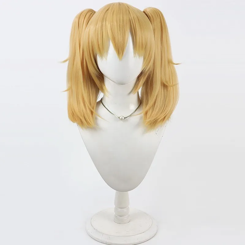 AI VTuber Grok Ani شعر مستعار تأثيري ذيل حصان أنيمي لعبة شخصية هالوين كرنفال زي حفلة الباروكات مقاومة للحرارة الشعر الاصطناعية #5