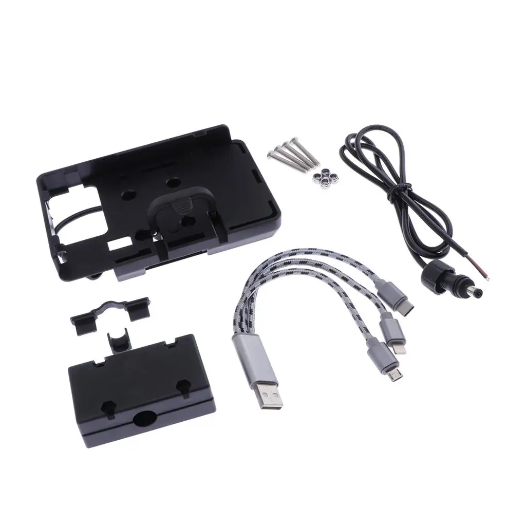 Smartphone Holder Motorcycle Handlebar Mount Non-slip Cradle for R1200GS LC Adventure 2014-on Navigation Support