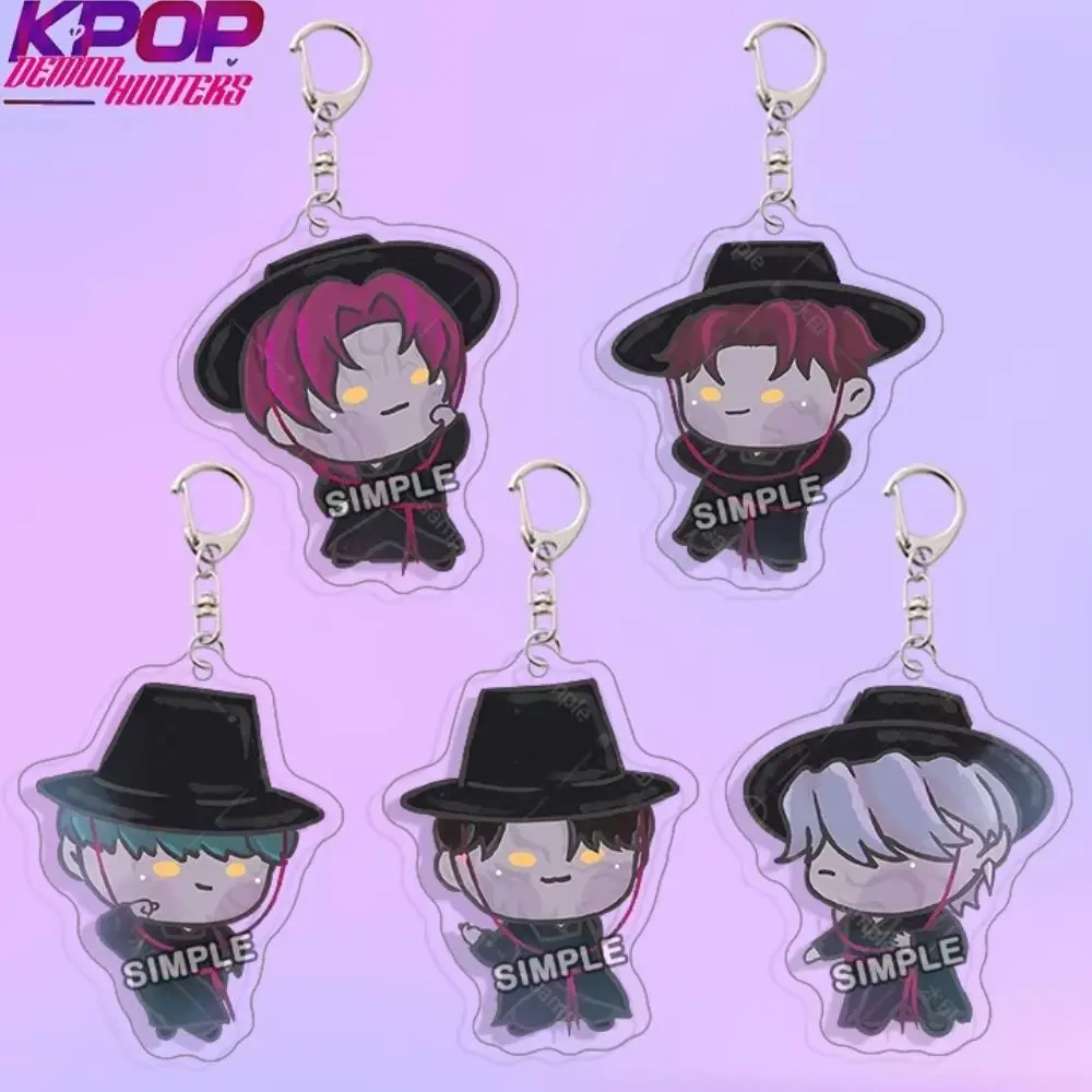 

Охотники на демонов Kpop Jinu Baby Saja, брелок для мальчиков, реквизит для косплея, группы идолов, аниме, ювелирные изделия, подарки, аксессуары для костюмов на Хэллоуин