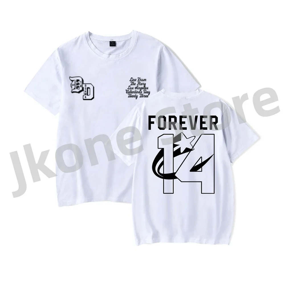 DD Osama Forever 14 Merch T-shirts Here 2 Stay Album Women Men Fashion Casual HipHop Style Short Sleeve Tee