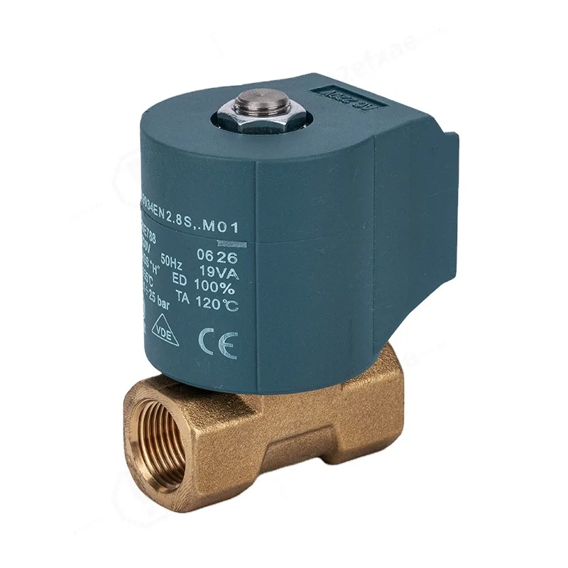 DL-6K Adjustable Flow Steel Pilot Solenoid Valve AC220V Pneumatic Steam Control For Ironing Machine Boiler Equipment