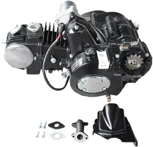 

125cc 4-stroke ATV Engine Semi-Auto Transmission w/Reverse, Electric Start…