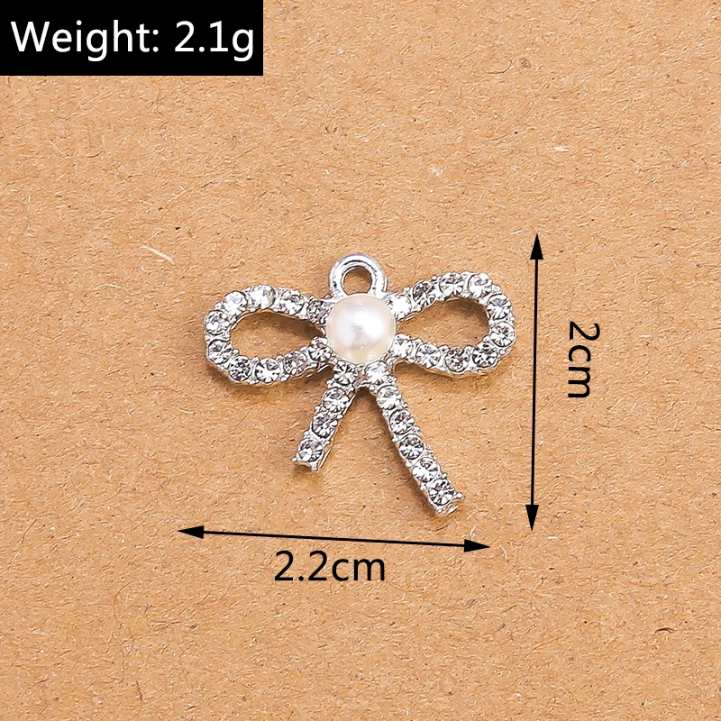 10 stücke zarte Kristall frucht Kirsche Anhänger Charms für Schmuck machen DIY Halsketten Ohrringe Zubehör liefert – Detail 3