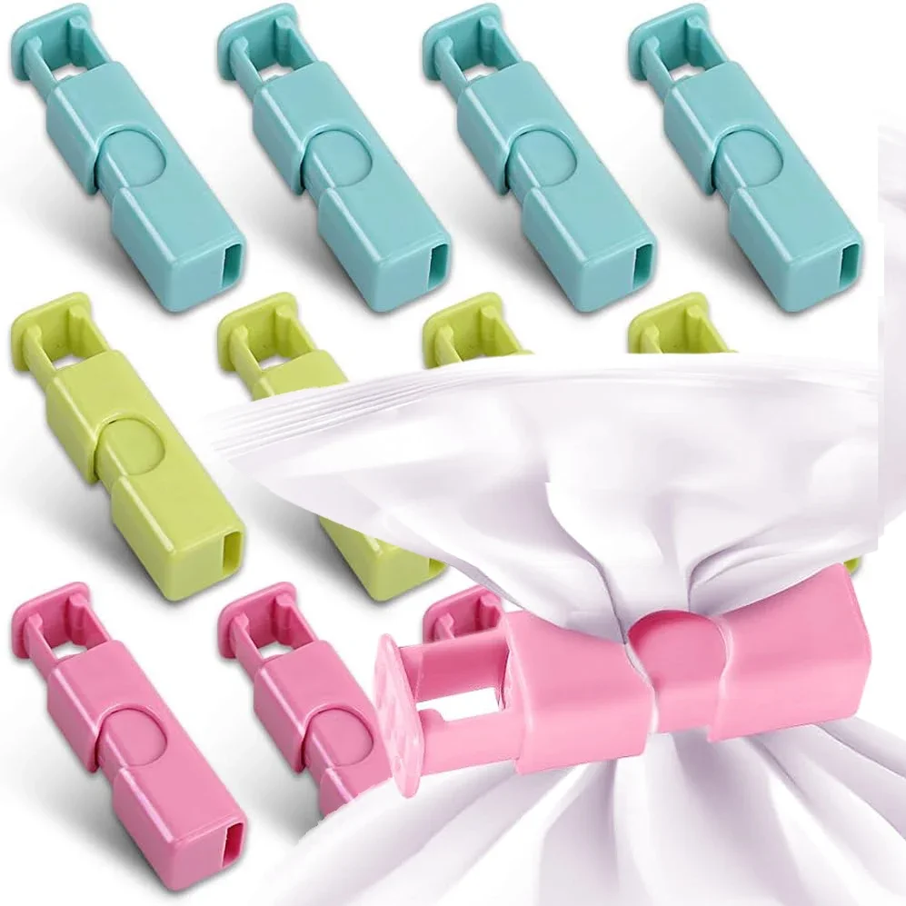 Baby Milk Powder Feeding Food Bag Clips Cheese Snack Storage Bags Sealing Spring Clamps Grain Vegetable Pouch Clip Gadgets