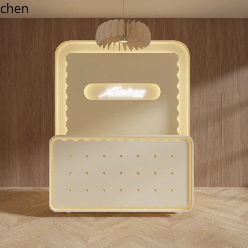 

ZML checkout page Reception Women's Clothing Store Children's Clothing Snack Shop Bar Paint Reception Desk