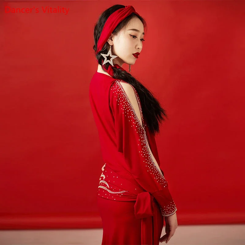 

4 шт., женский костюм для танца живота