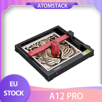 ATOMSTACK A12 PRO 12W Laser Engraver Cutter Fixed Focus 0.02mm Engraving Precision 600mm/s Engraving Speed App Control 365x305mm