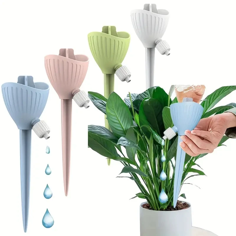 Automatic Watering Device Creative Plant Potting Gardening Adjustable Speed Dripping Device Lazy Home Automatic Water Infiltrati