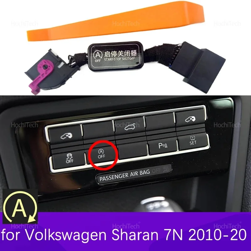 Automatic Stop Start Engine System Eliminator Cable for Volkswagen VW Sharan 7N 2010-2020, Auto Start Stop Disable Wire