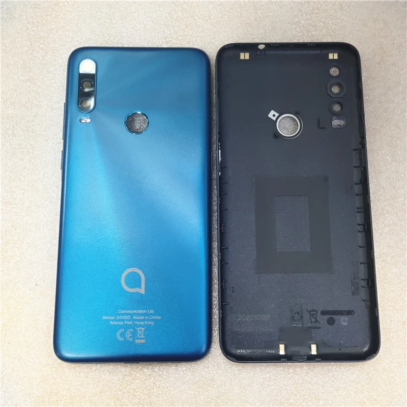 For Alcatel 1SE 2020 OT5030 5030 5030U 5030D 5030F Battery Back Cover Rear Door Housing Case Repair Parts With Camera Lens