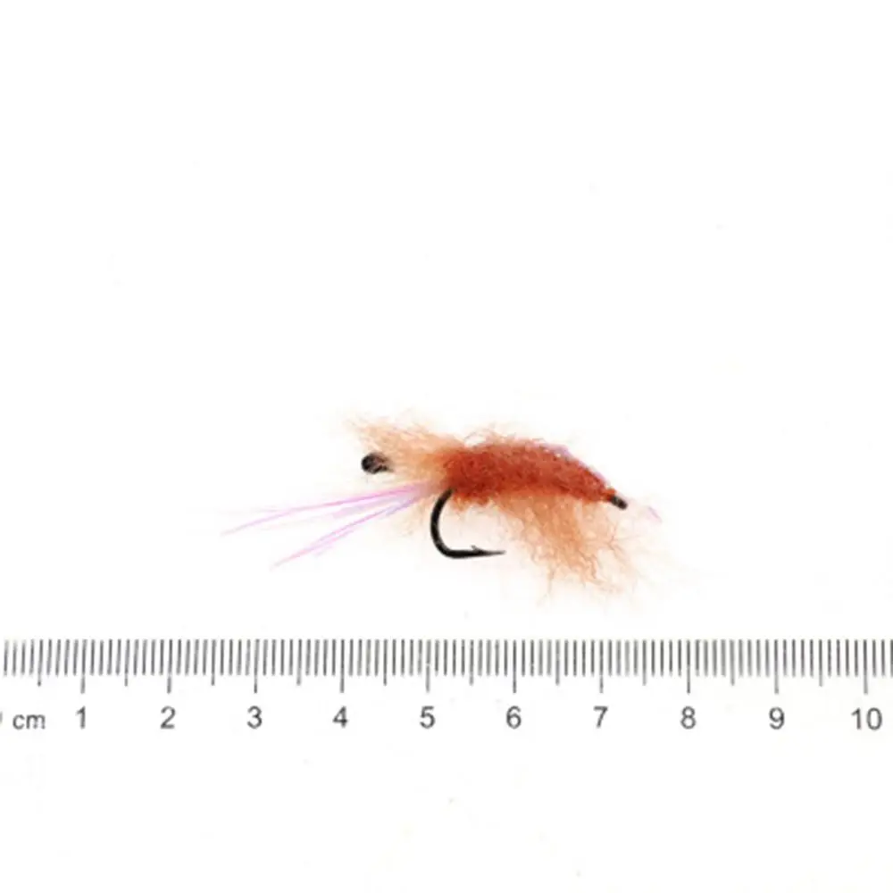 5PCS Portable Flies Lure Trout Fly Fishing Flies Streamer Fly Muddler Egg Leech  Minnow Shrimp Artificial Lure Bait