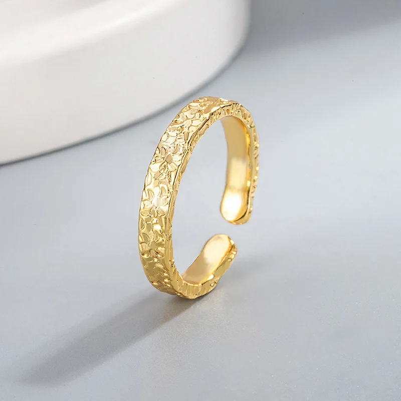 Anillos de Lujo para Mujer, Plata de Ley 925, Anillo de Plata 925 para Mujer, Parure Bijoux Femme, Anillos Apilables de Imitación a la Moda