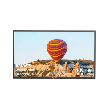 대형 야외 TV, 비바람에 견디는 고휘도, 무선 연결 및 Wi-Fi 지원, 4K UHD, 43 인치 