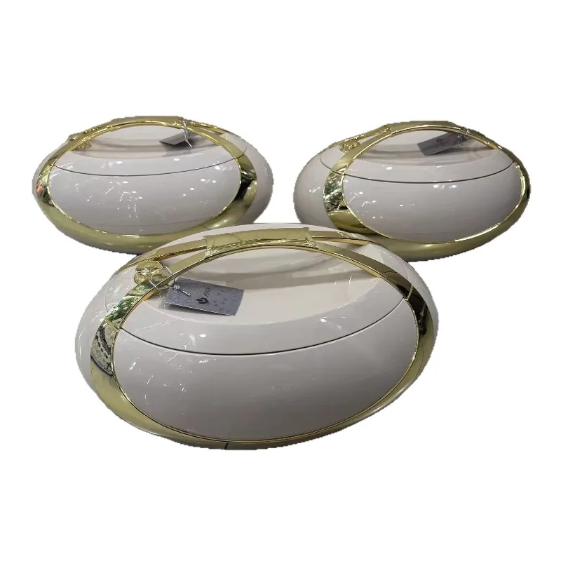 3PCS high-end new egg-shaped thermal insulation box 3L-4L-5L