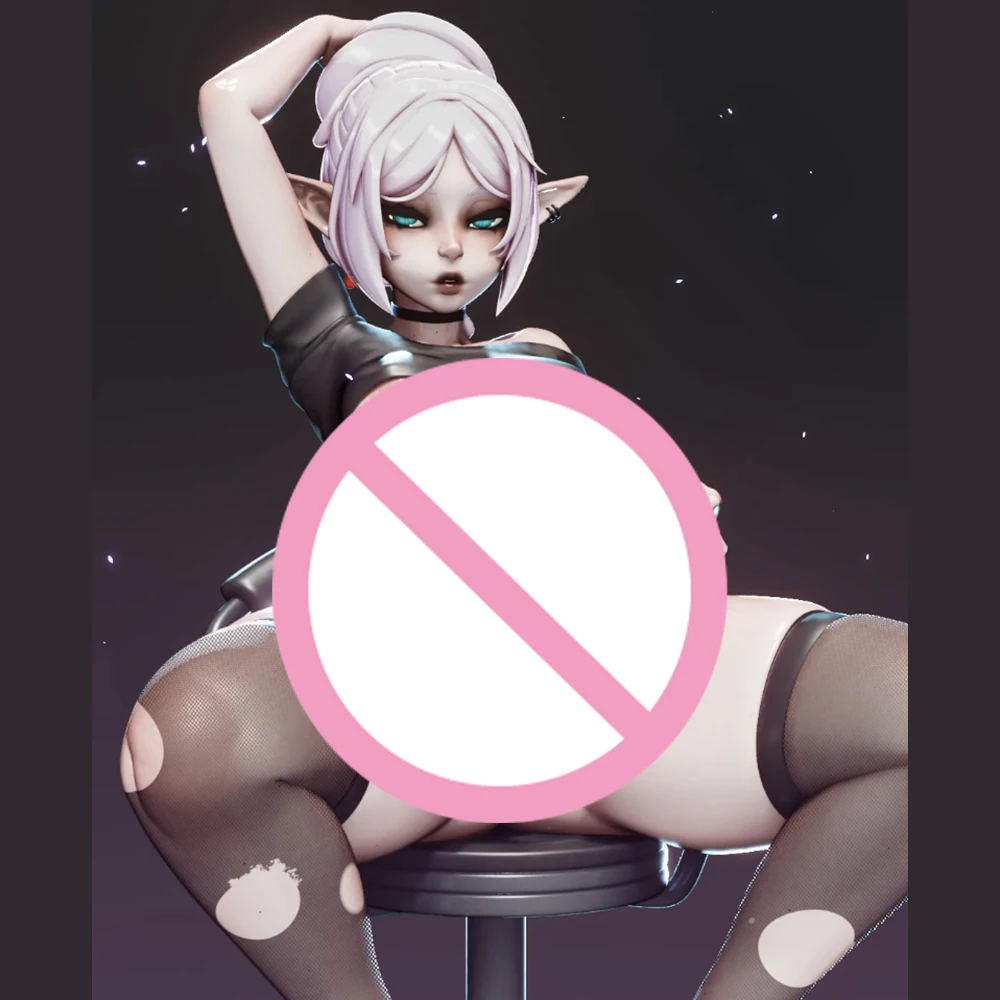 

Sexy Girl Goth Frieren Nsfw Resin Model Kit 3d Print Doll 1/24 Unassembled Resin Figure Statue Kit Unpainted Toy Gk Play Set