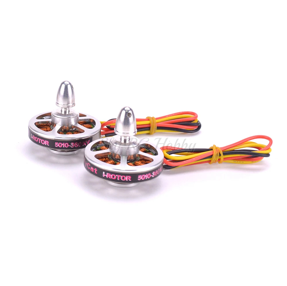 5010 360KV/750KVสูงแรงบิดมอเตอร์ไร้แปรงสำหรับZD550 ZD850 MultiCopter Quadcopterเครื่องบินหลายแกน