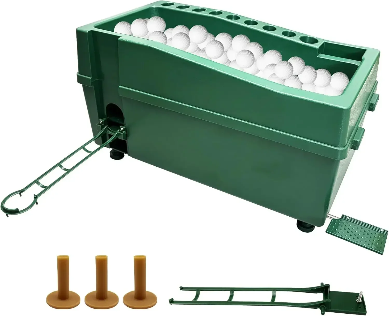 Golf Balls Automatic Driver for Indoor Simulators and Golf Driving Range Teeing Machines