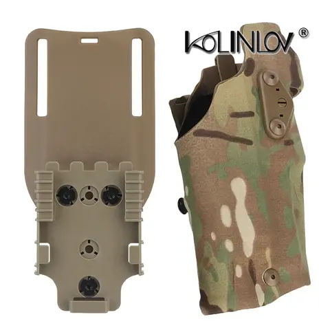 Étui tactique 6354DO pour Glock 17 avec X300/X300U Surefir Ultra lampe de poche chasse Airsoft étui universel