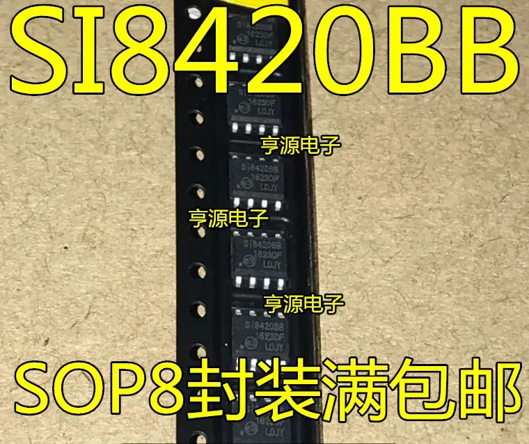 

Free shipping SI8420BB SI8420AB SI8420-C-IS SOP8 5PCS Please leave a comment