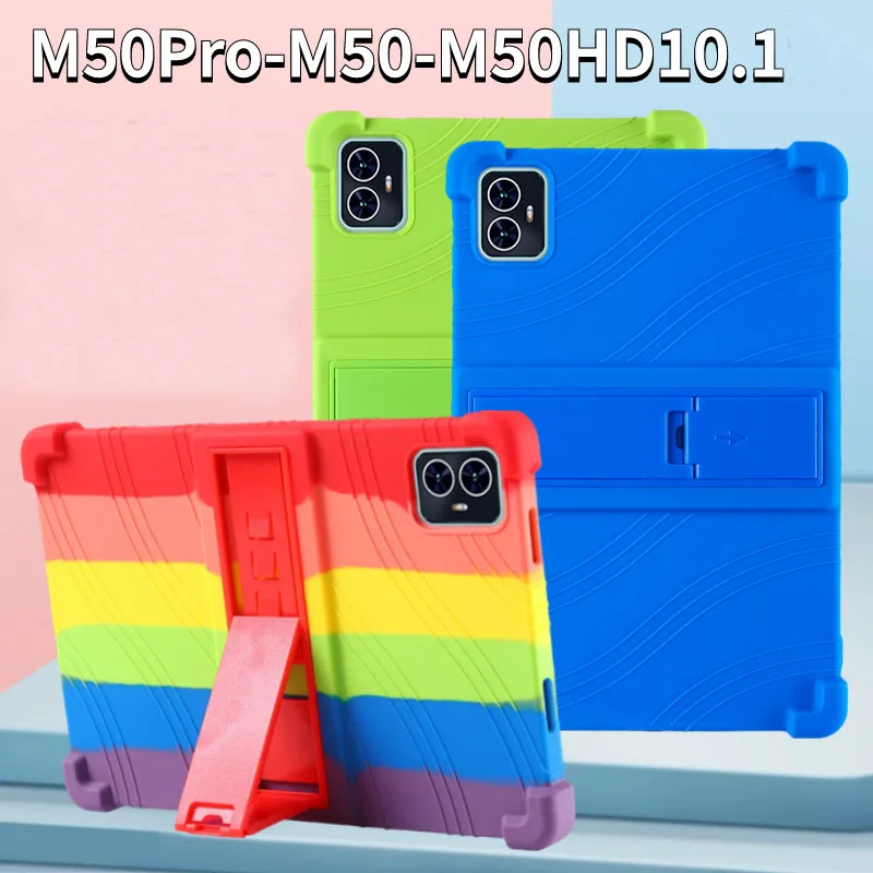 Silicone TPU Cover For Teclast M50 M50HD M50 Pro 10.1 Inch 2023 Tablet PC Protective Shell