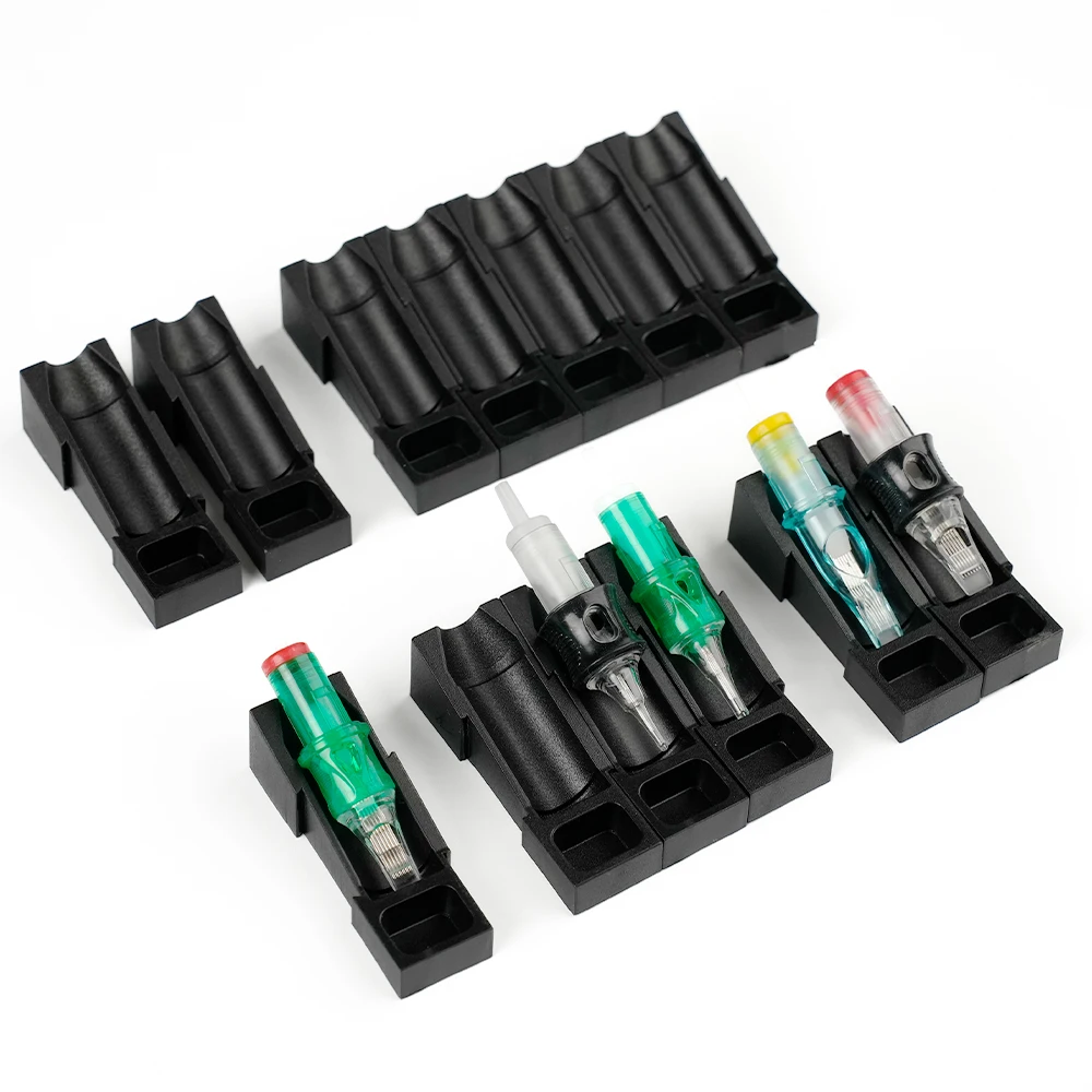 

40 шт./кор. иглы для татуировок, лоток для картриджей, иглы для татуировок, держатель для татуировок, аксессуары для микроблейдинга, принадлежности