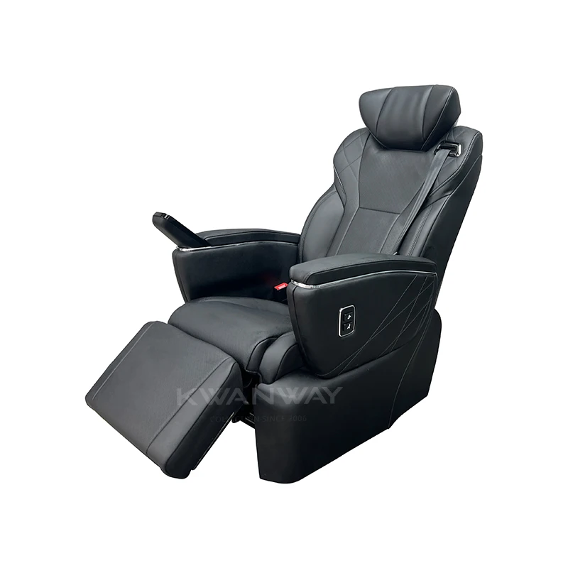 Kursi Mobil Mewah VIP Otomatis Elektrik untuk Modifikasi dalam Van Limusin MPV Seperti Alphard Coaster Sienna Hiace dan Karnaval