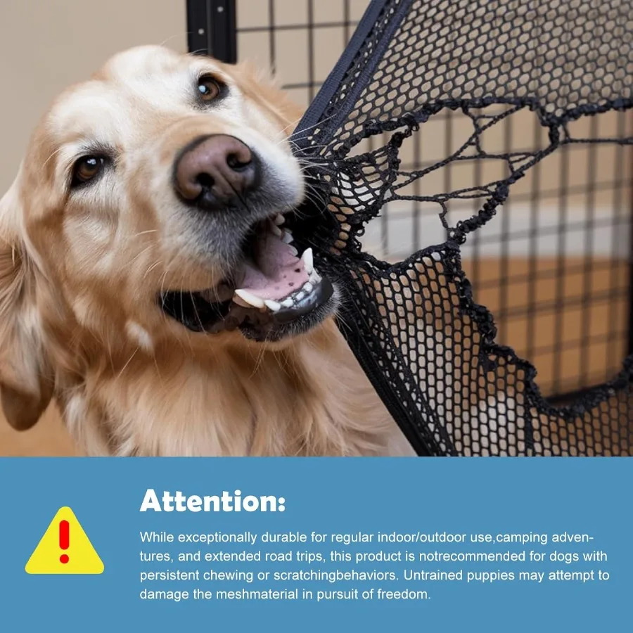 36 Inch Collapsible Dog Crate for Large Dogs with 3Door Design Foldable Soft Kennel Featuring Breathable Mesh Windows Soft Plus