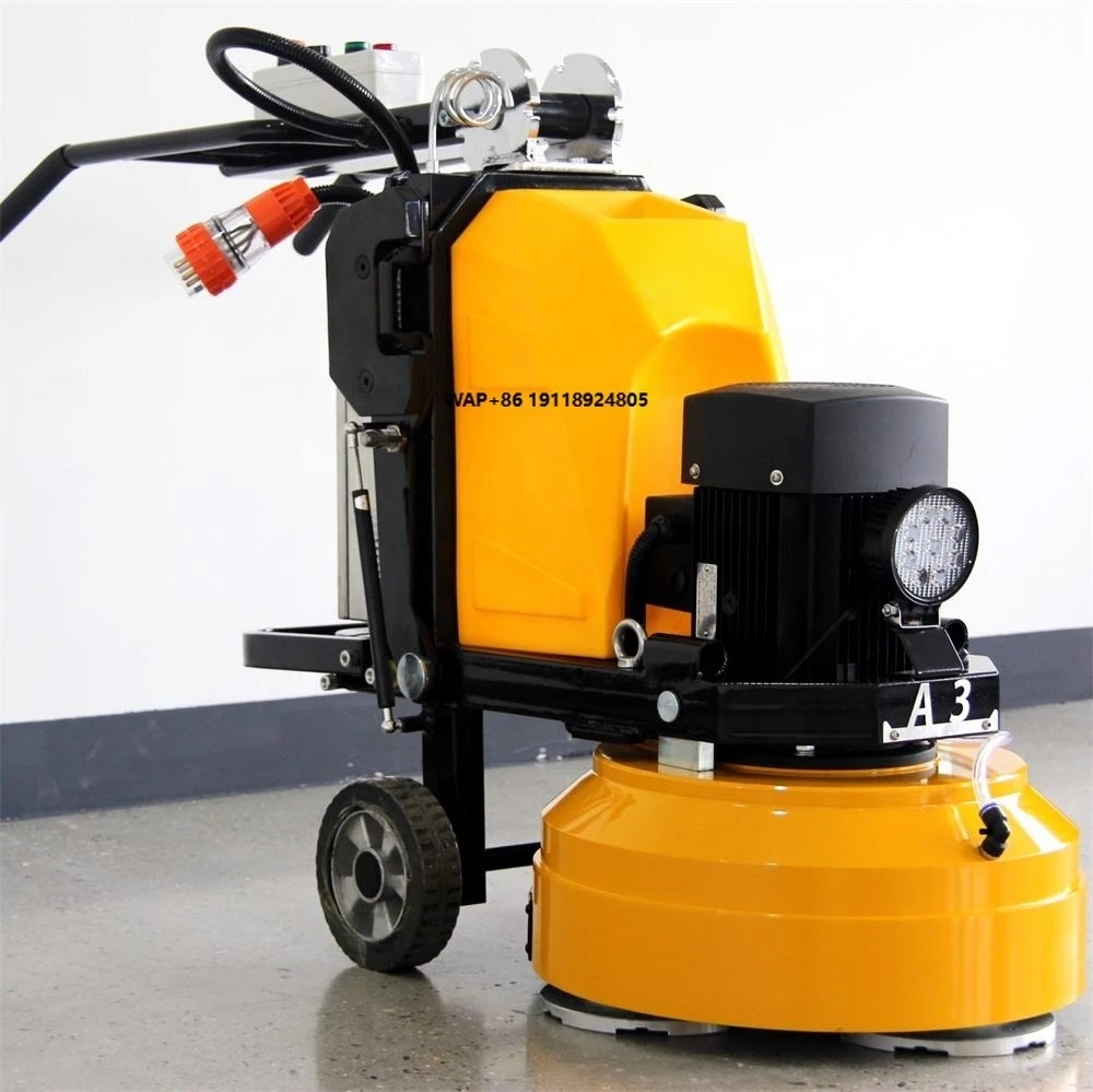 A3 Belt Driven Floor Grinder Concrete Floor Sander Wood Polishing Machine