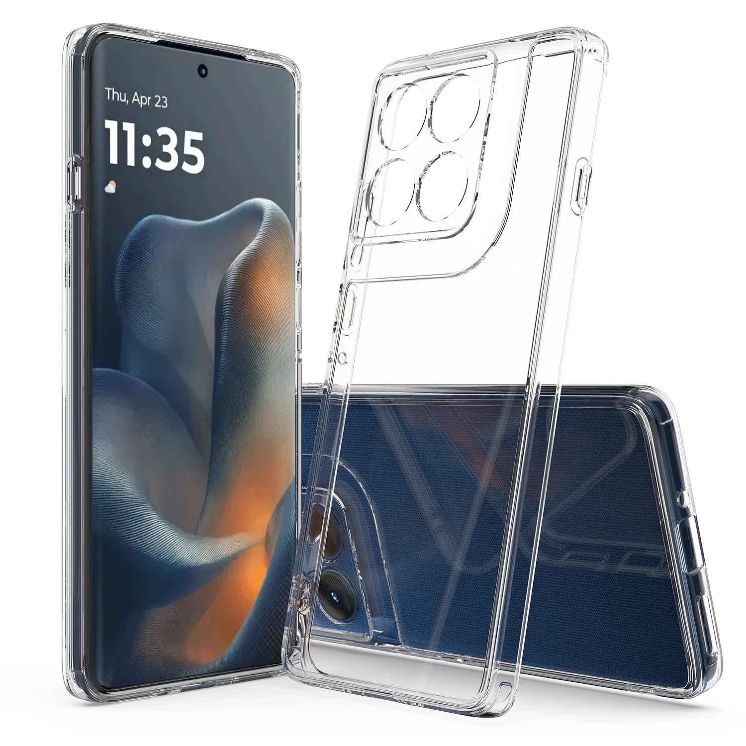 Funda para Motorola Moto Edge 70 Fusion/70 Fusion Plus, cubierta mate acrílica transparente simple para Moto Edge 70 Fusion + Funda