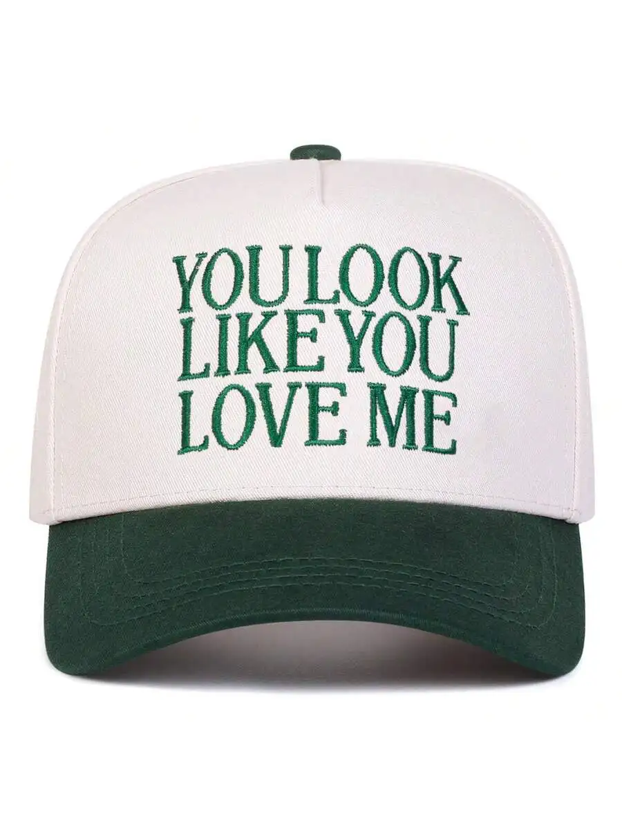 

Men Letter Embroidered Baseball Cap Adjustable Outdoor Sun Protection Leisure Hat