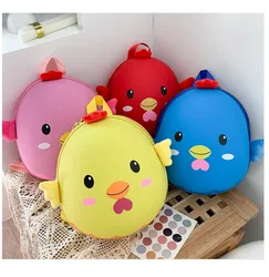 Kindergarten Boys And Girls Cute Cartoon Hard Shell Schoolbag 2-5 Years Old Children's Double Shoulder Eggshell Backpack