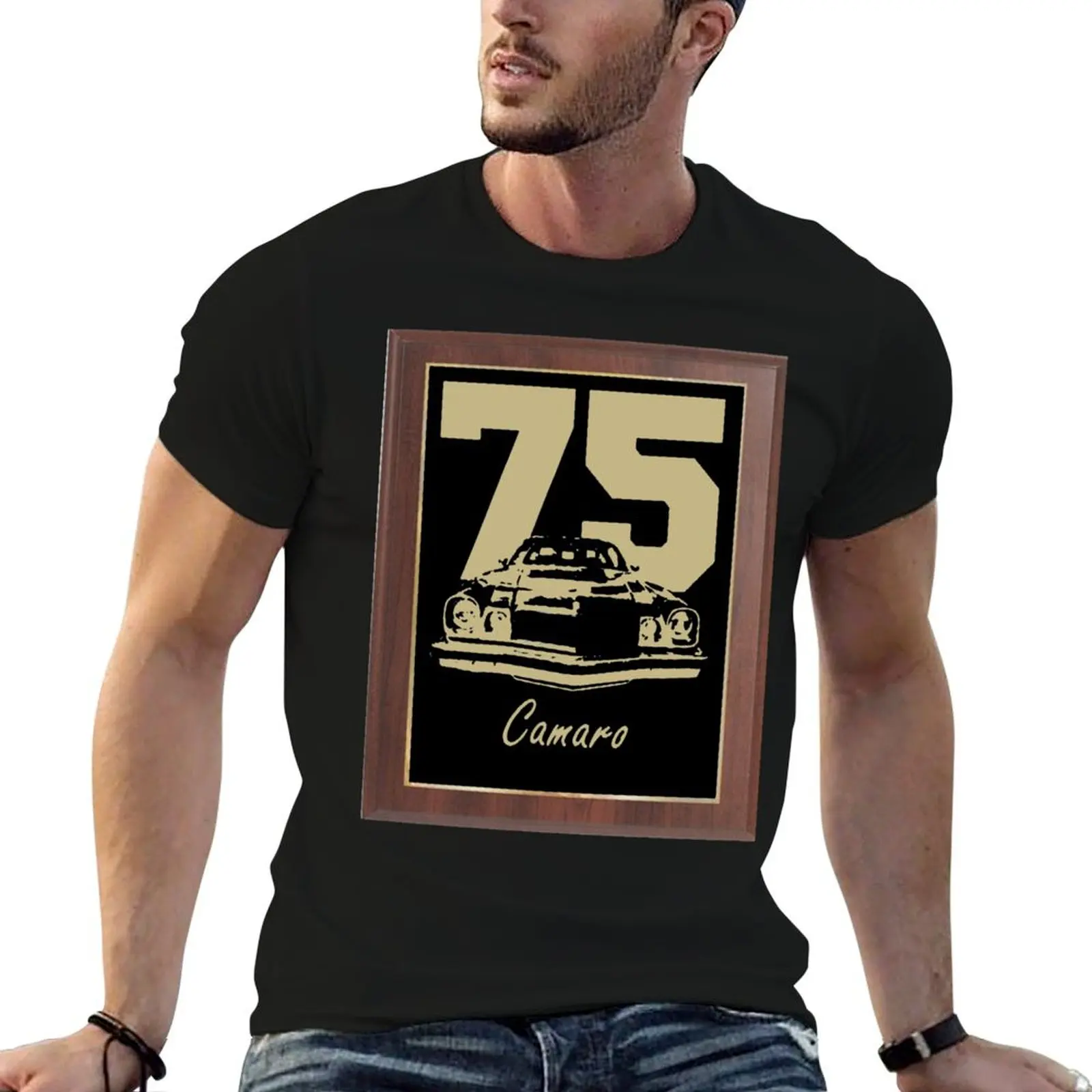 1975 Camaro Grill View plaque trophy fan T Shirt Essential T-Shirt customizeds hippie clothes mens t shirt