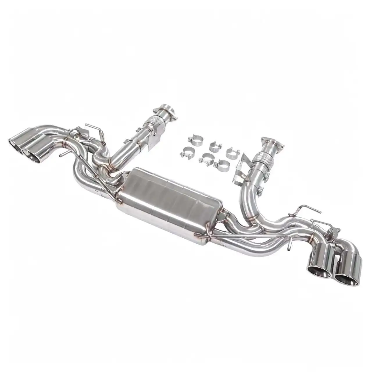 GFC Catback Valvetronic Muffler exhaust pipe for 2019-2025 Chevrolet Corvette C8 Z06 6.2L High-Performance SUS304 Exhaust System