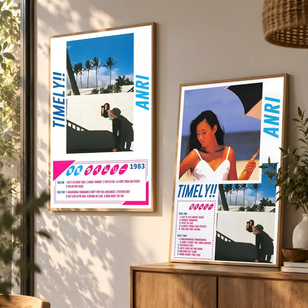 A-Anri T-Timely Poster Wall Art Home Decor Living Room Bedroom Office Dorm Apartment Gift