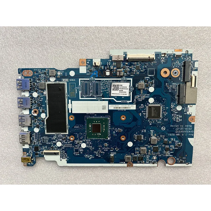 For Lenovo V15-IGL Laptop Motherboard GV452 GV552 NM-D201 N5030 UMA 4G Notebook Mainboard 100% test work 5B20S44424