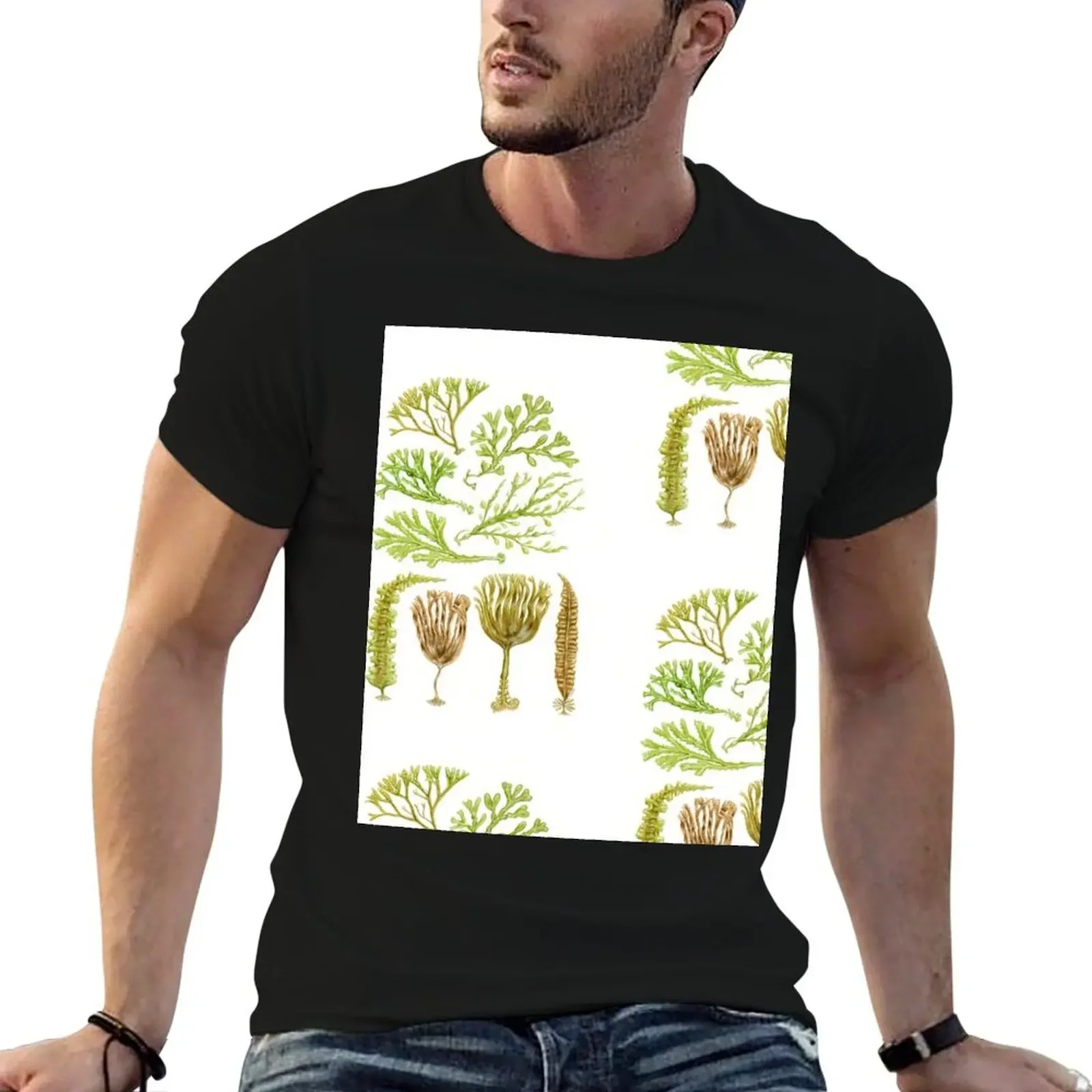 

British Seaweeds & Kelp T-Shirt anime sweat men t shirts high quality