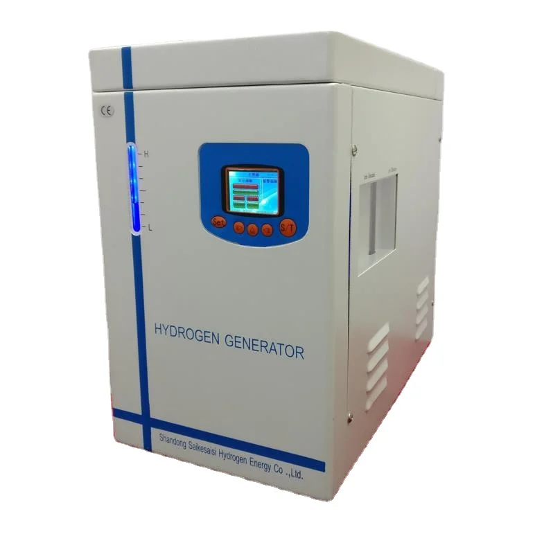 LCD Display Pure Hydrogen Generator for Semiconductor Use 99.9995% Purity 200ml/min 300ml/min 500ml/min Hydrogen Flow