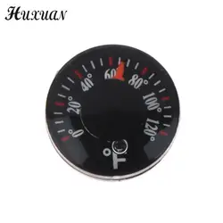 1Pc Mini Round Diameter 20mm Outdoor Waterproof Plastic Circular Car Thermometer pointer Degrees Celsius Thermometer