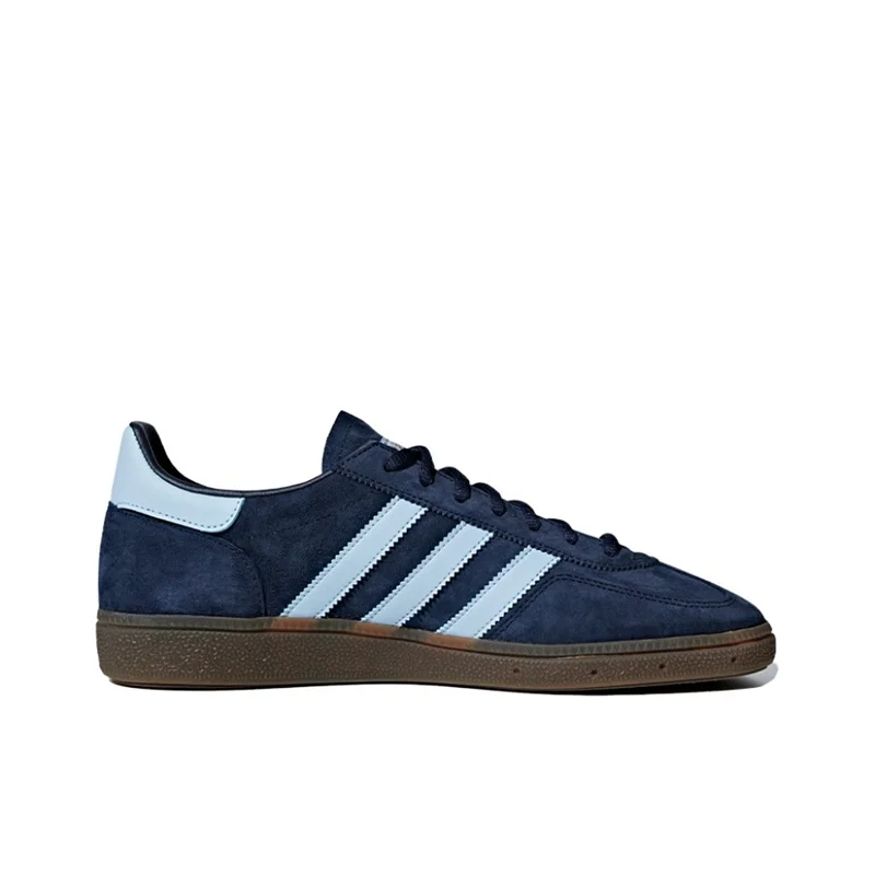 Adidas Originals HANDBALL SPEZIAL Men's and Women's Skateboarding Shoes - Anti slip, Wear resistant, Comfortable, Low cut, Blue