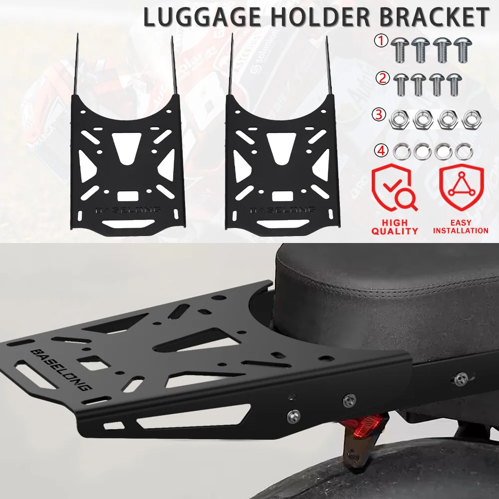 

For Super 73 S/Z Electric Bike Rear Rack Bike Cargo Rack Aluminum Luggage Rack For Super 73 Z and S Series Rear Frame Bicycle